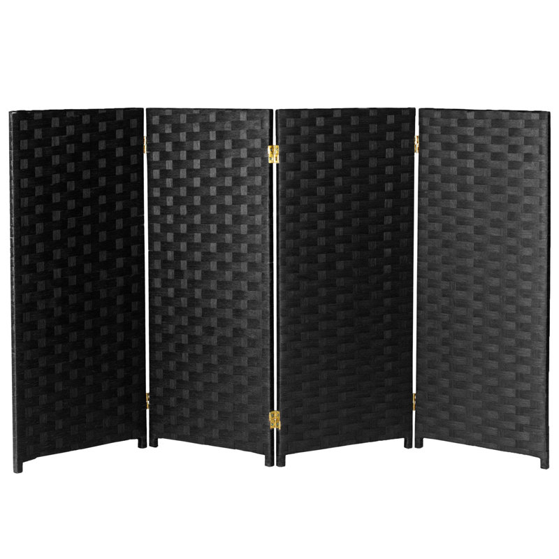 Oriental Furniture 35.5" Tall Woven Fiber Room Divider & Reviews Wayfair